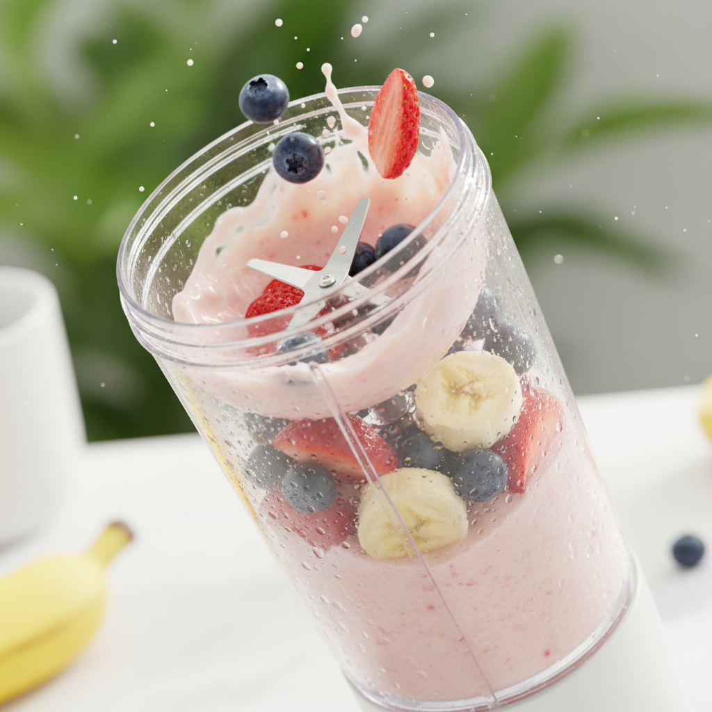 Frullatore in azione